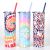 Mexico Stock, 10pcs 20oz Taperless Sublimation Blank Skinny Tumbler Stainless Steel Insulated Water Bottle Double Wall Vacuum Travel Cup With Sealed Lid and Straw (White) 20OZ