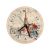 CALCA 20pcs 11.8" Sublimation Blank PlyWood Round Wall Clock Decor DIY Heat Transfer Press Printing