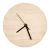 CALCA 20pcs 11.8" Sublimation Blank PlyWood Round Wall Clock Decor DIY Heat Transfer Press Printing