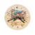CALCA 20pcs 7.9" Sublimation Blank PlyWood Round Wall Clock Decor DIY Heat Transfer Press Printing 