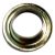 13mm Inner Diameter Silver Iron Grommet Eyelets for Automatic Grommet Machine